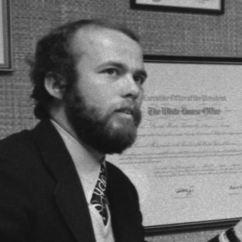 White House Photographer David Hume Kennerly in the White House Photographic Office