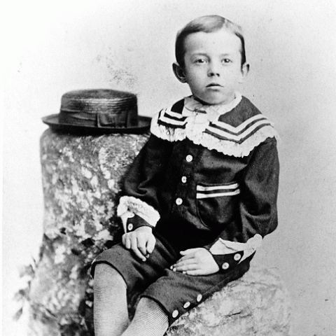 H0067-11. William Stephenson Bloomer as a child, ca. age 5. ca. 1879.
