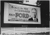 H0051-2. Gerald R. Ford, Jr., Republican primary campaign billboard. 1948.