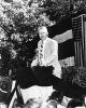 AV82-18-0232. Representative Gerald R. Ford, Jr., makes a speech during an appearance at a Fifth District Fourth of July Celebration. July 4, 1950