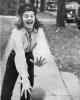 H0015-1. Betty playing ball at a house party for her sorority "The Good Cheers." Ottawa Beach, Michigan. 1934.