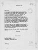 A typed response from President Ford to Allen Ludden