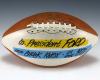 Football signed by 1977 LA Rams