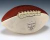 Football signed by 1975 Oakland Raiders