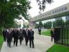 The Attorney General visits the Gerald R. Ford Presidential Museum while in Grand Rapids.