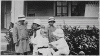 H0021-3. Gerald R. Ford, Jr. (then known as Leslie Lynch King, Jr.) plays in front of his house with his cousins Gardner and Adele James and two unidentified girls. 1915.