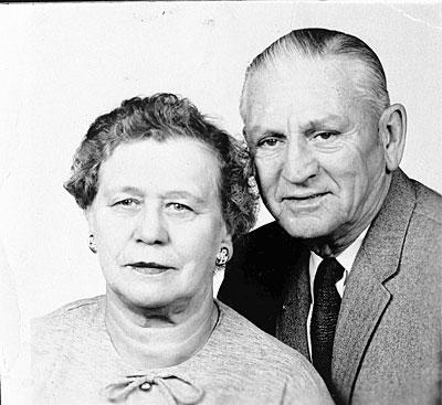 AV93-10. Portrait of Mr. and Mrs. Gerald R. Ford, Sr. Undated (1950s)