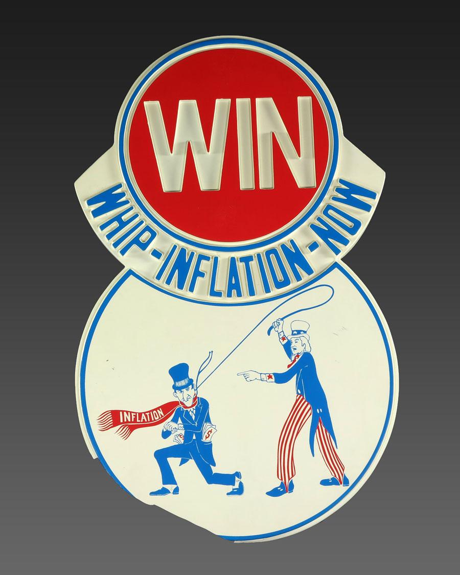 WIN sign with figures