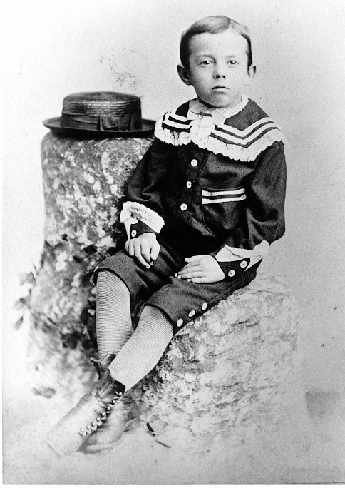 H0067-11. William Stephenson Bloomer as a child, ca. age 5. ca. 1879.