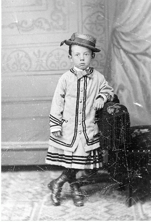 H0067-15. William Stephenson Bloomer as a child, ca. age 5. ca. 1879.